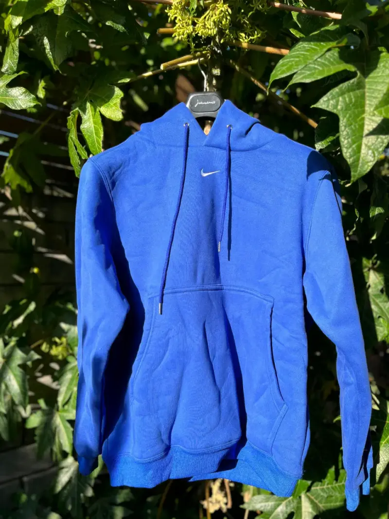 Polerón azul con capucha Nike - 1