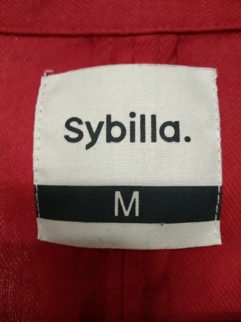 Blazer rojo Sybilla talla M - 3