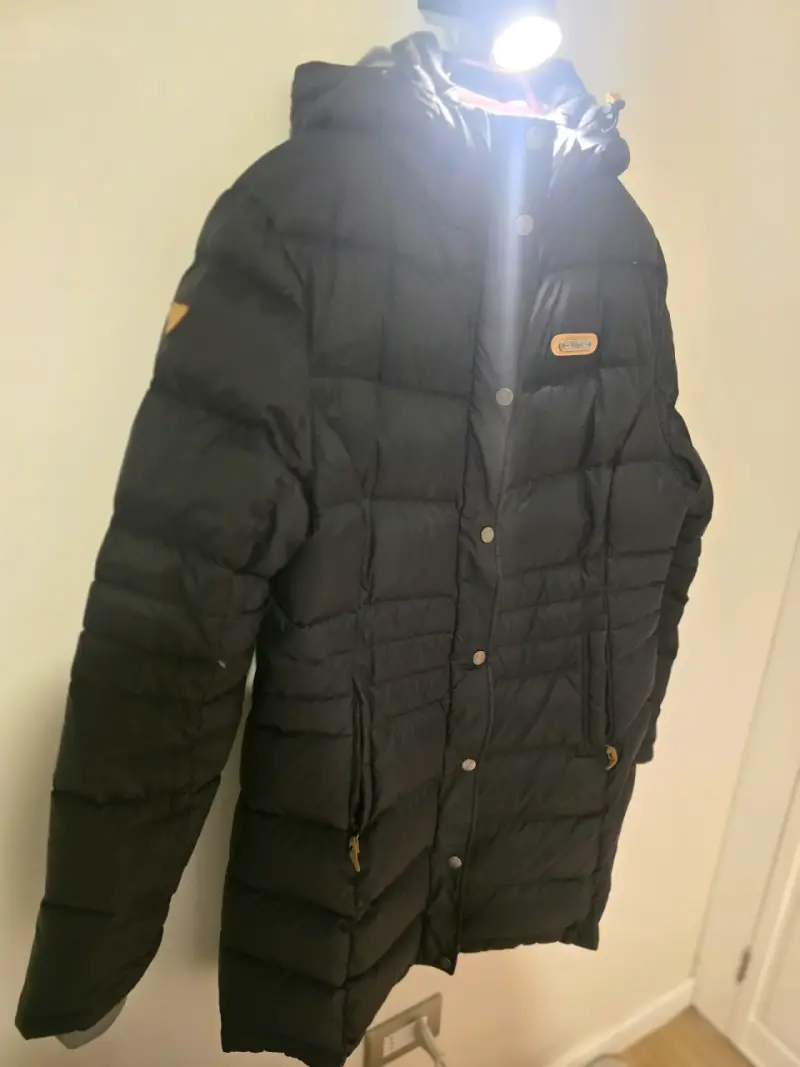 Parka acolchada negra mujer - 4