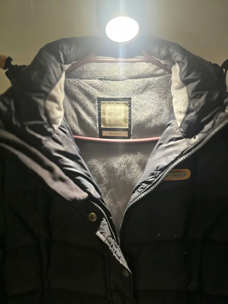 Parka acolchada negra mujer - 5