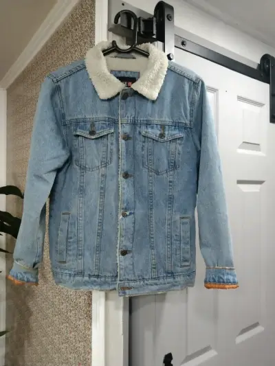 Chaqueta de mezclilla con forro - miniatura 2