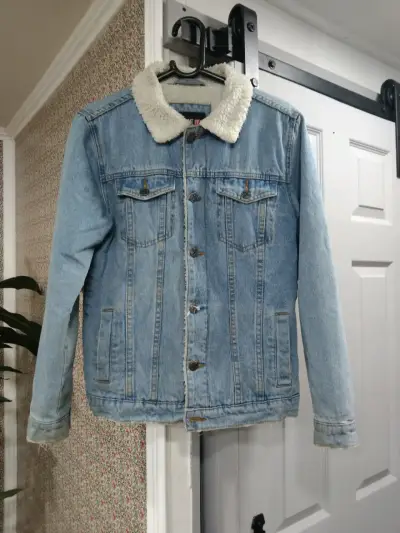 Chaqueta de mezclilla con forro - miniatura 3