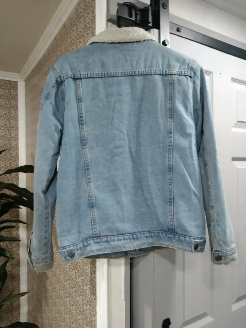 Chaqueta de mezclilla con forro - 4