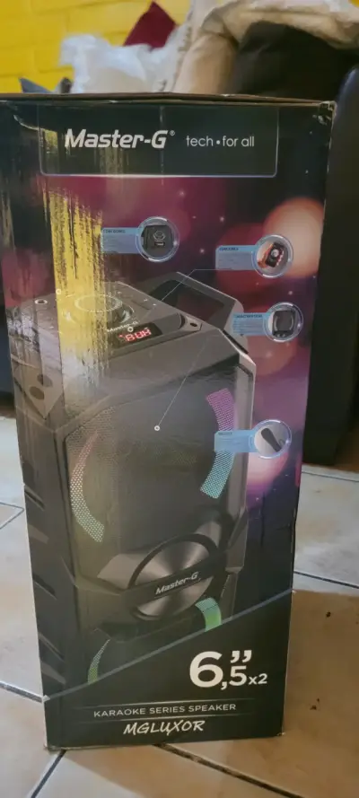 Parlante Karaoke Master-G 6500W - miniatura 2