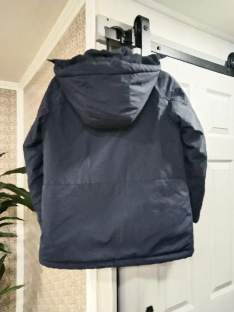 Chaqueta impermeable azul marino - 2