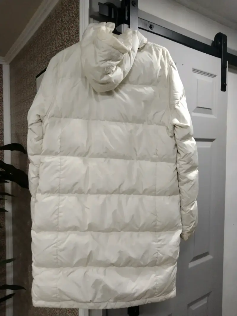Chaqueta acolchada blanca - 3