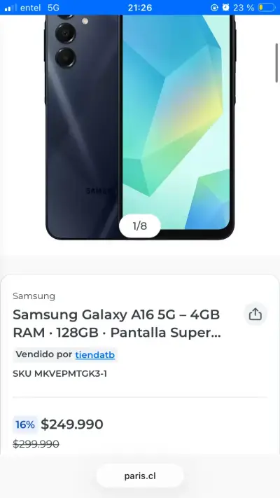Samsung Galaxy A16 5G nuevo - miniatura 4