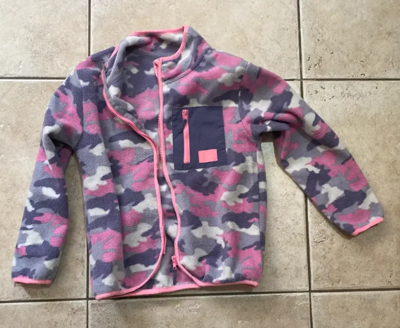 Conjunto niña polar y jardinera Talla 6-8 - 4