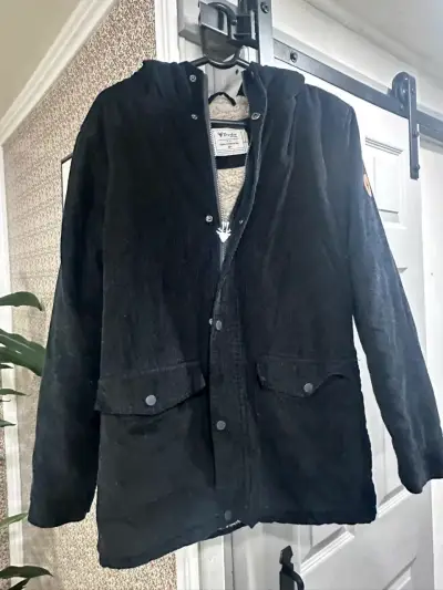 Chaqueta negra de corduroy - miniatura 5