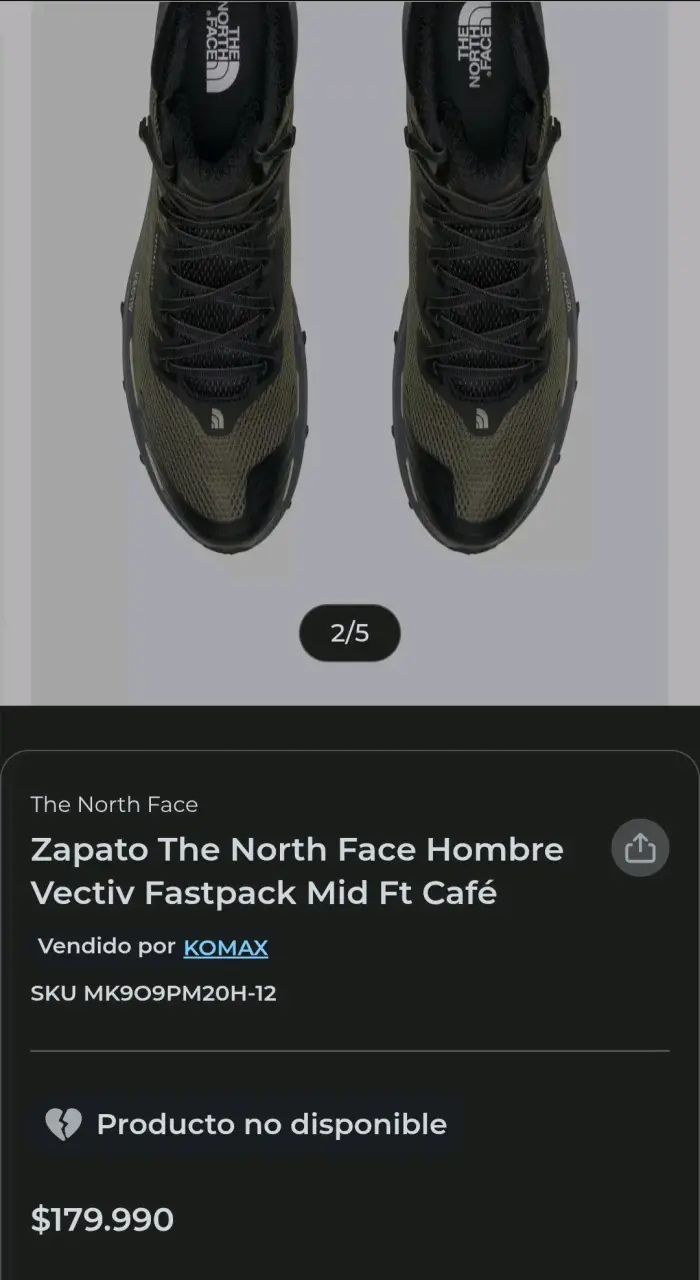 Zapatillas The North Face nuevas hombre - 4