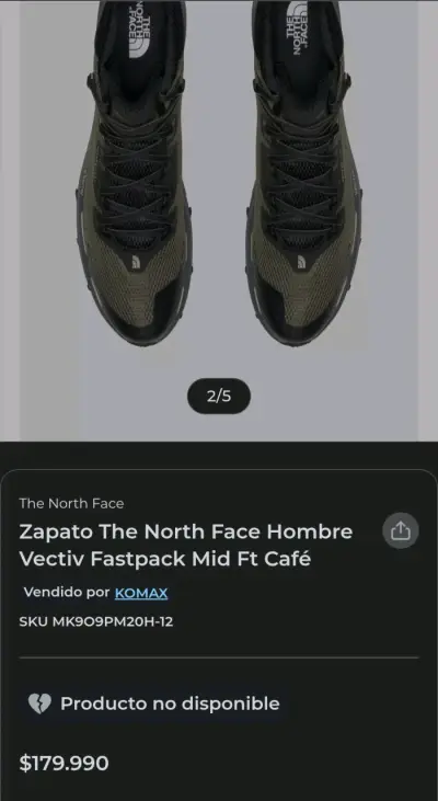 Zapatillas The North Face nuevas hombre - miniatura 4