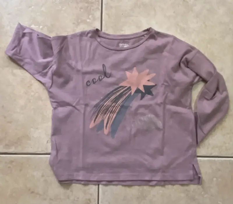 Conjunto niña jeans, polera y sweater Talla 6-8 - 3