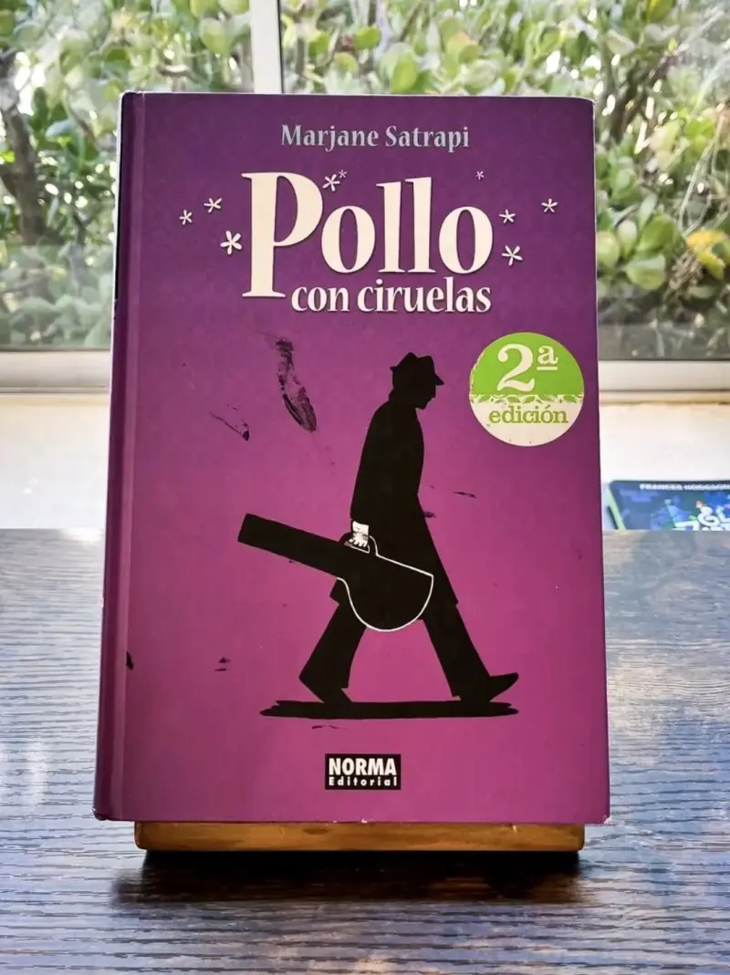 LIBRO Pollo con Ciruelas - Marjane Satrapi - 1