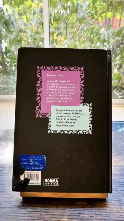 LIBRO Pollo con Ciruelas - Marjane Satrapi - miniatura 2