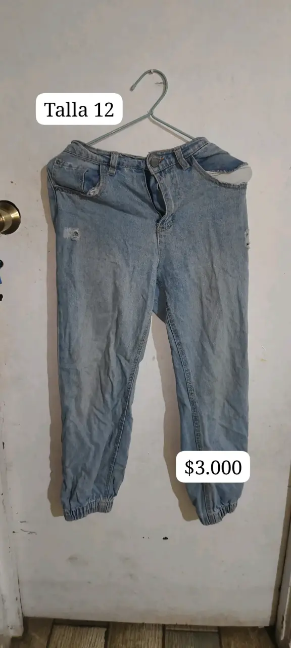 Jeans azul talla 12 - 1