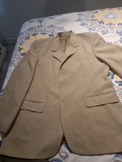 Blazer beige de hombre - miniatura 1