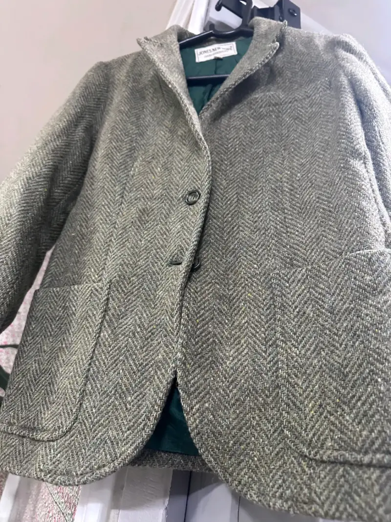 Blazer de lana color gris - 2