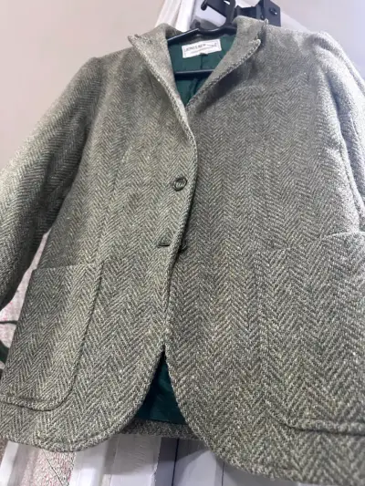 Blazer de lana color gris - miniatura 2