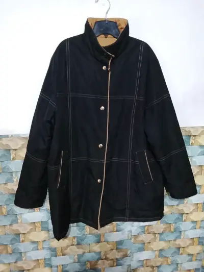 Chaqueta negra Reversible - miniatura 1