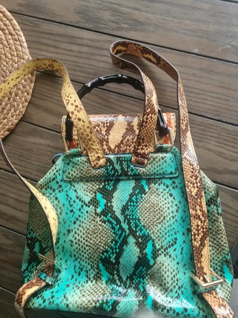 Mochila estampado serpiente - 3