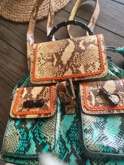 Mochila estampado serpiente - miniatura 4