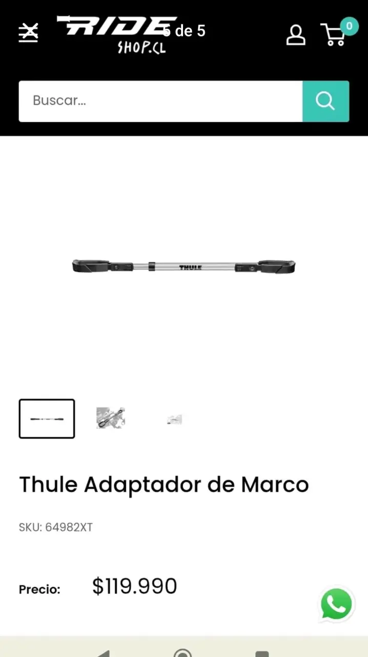 Soporte para portabicicletas Yakima y - 5