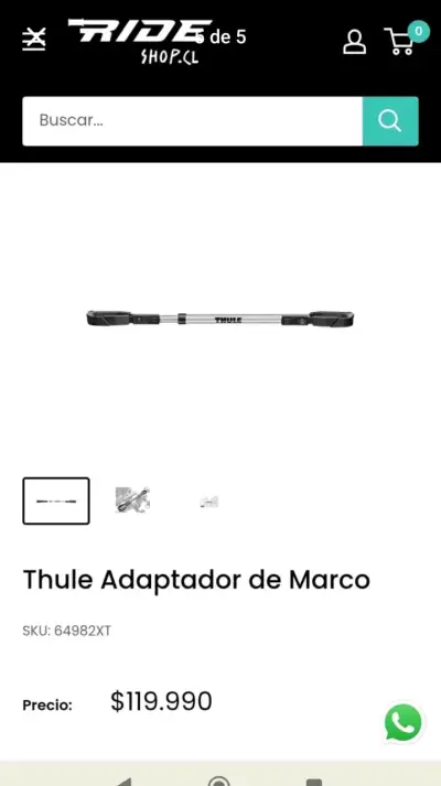 Soporte para portabicicletas Yakima y - miniatura 5