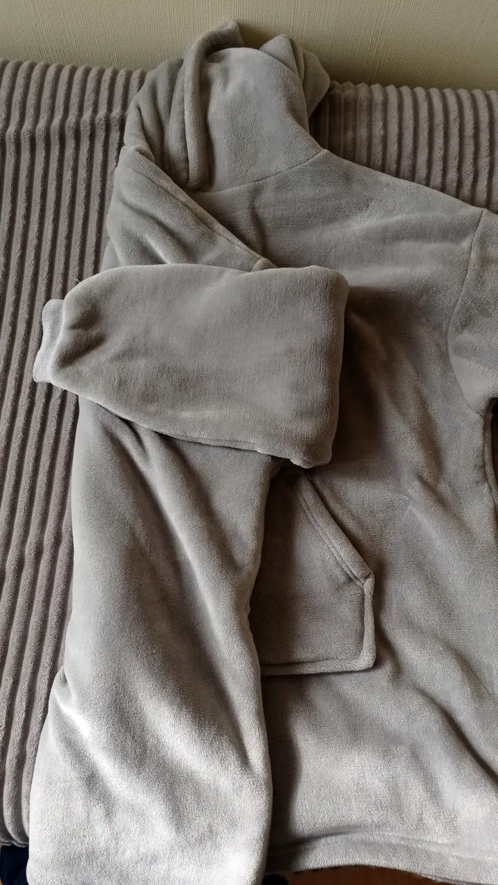 Polerón gris Gigante con capucha - 2