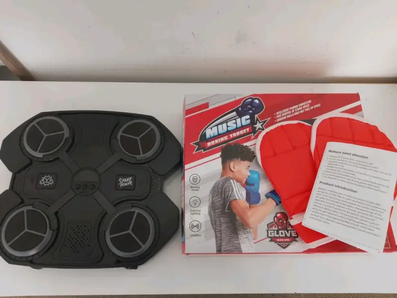 Set de boxeo con música para niños