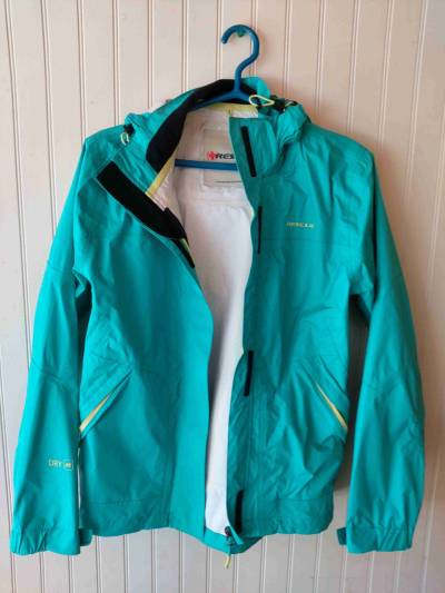 Chaqueta impermeable Rescue turquesa - miniatura 1