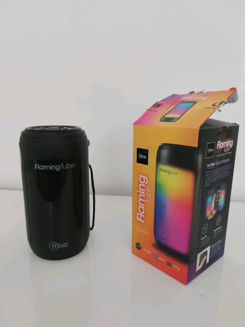 Parlante Bluetooth Flaming Tube