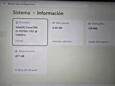 Laptop Huawei gris moderno - miniatura 4