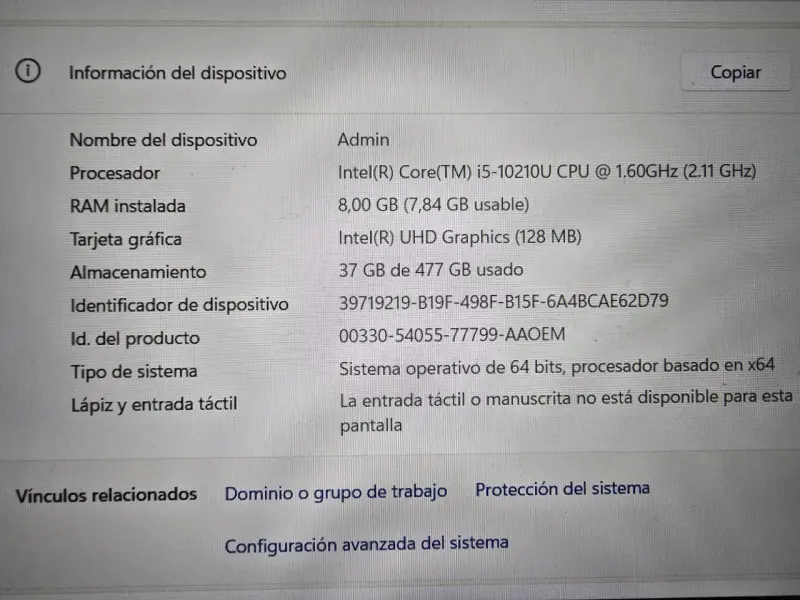 Laptop Huawei gris moderno - 5