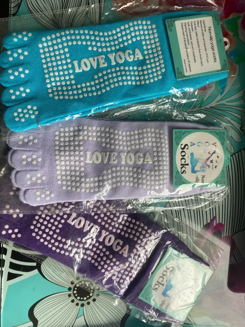 Calcetines antideslizantes de yoga - 1