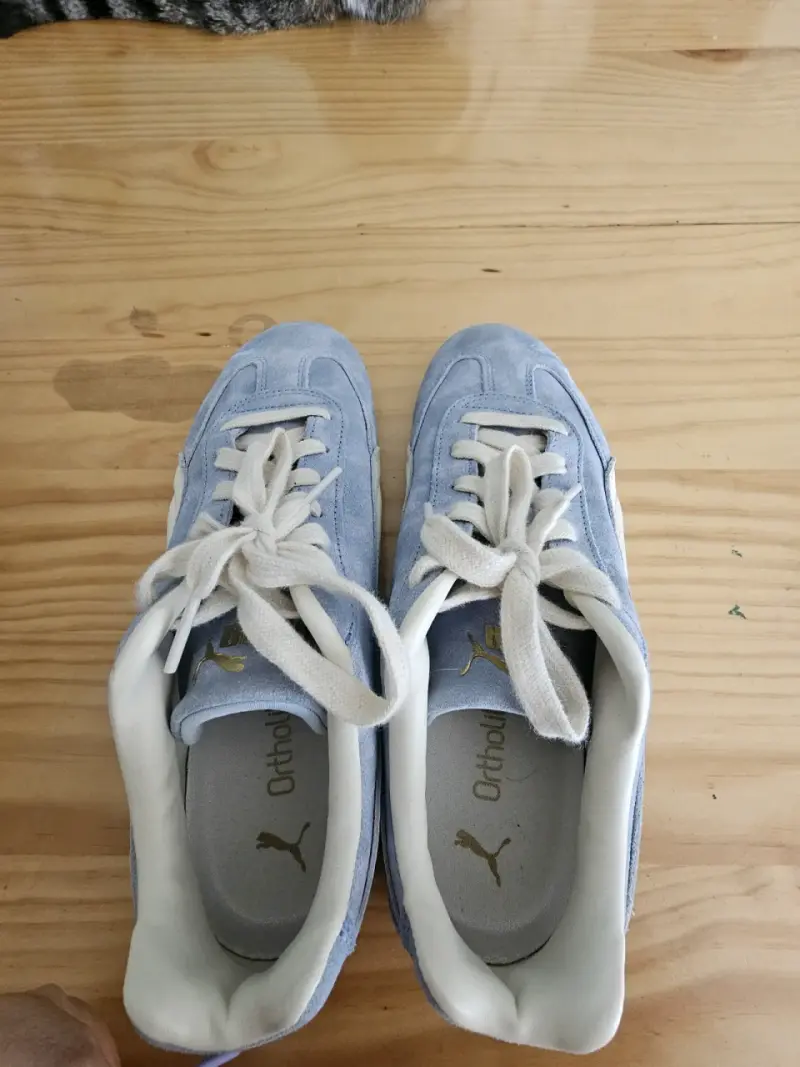 Zapatillas Puma azul claro - 2