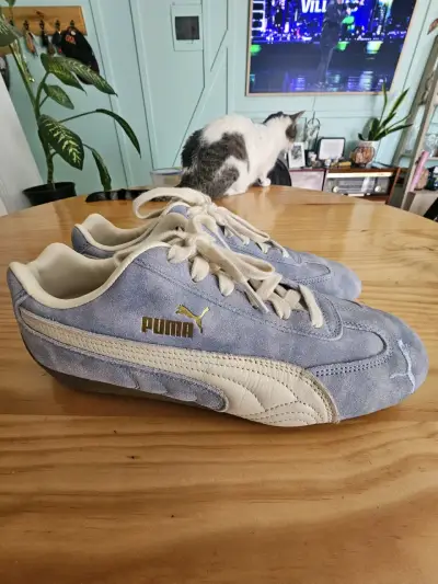 Zapatillas Puma azul claro - miniatura 3