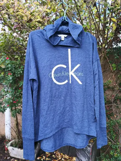 Polerón azul Calvin Klein - miniatura 1