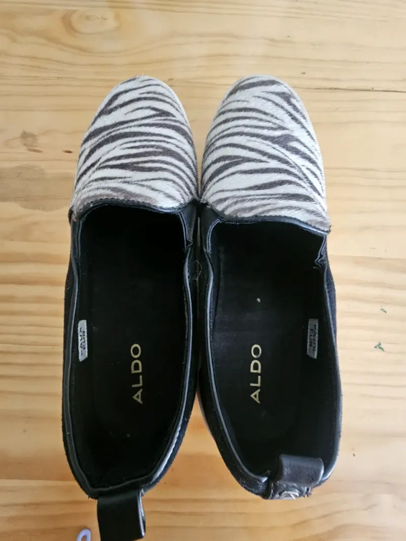 Zapatillas plataforma animal print - 2