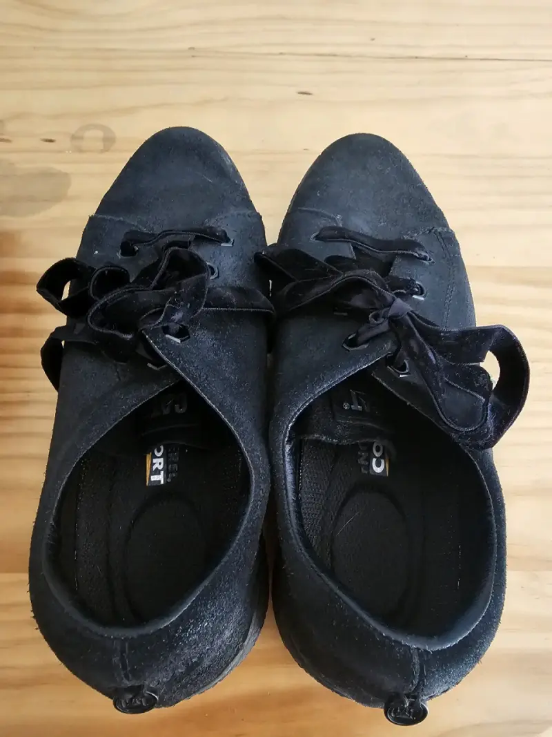 Zapatillas negras con plataforma - 3