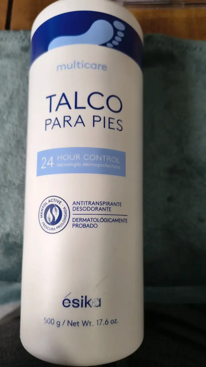 Talco para pies Multicare 500g