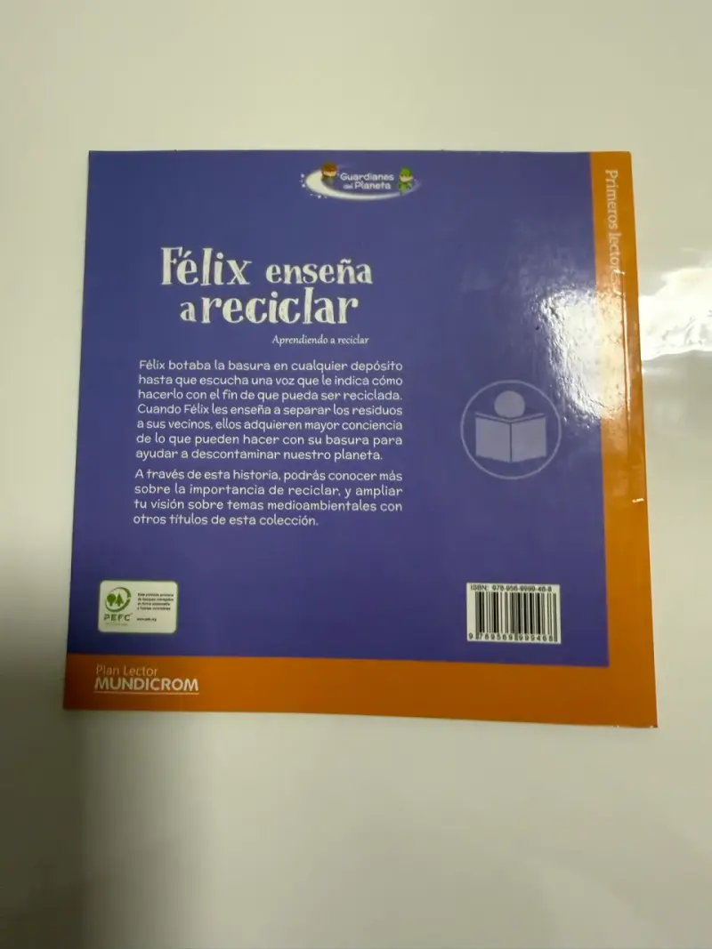 Libro infantil Félix enseña a reciclar - 2