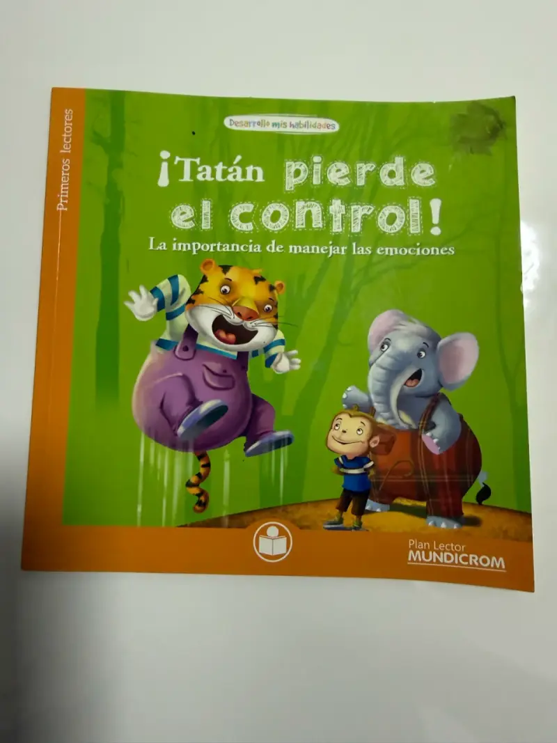 Libro Tatán pierde el control - 1