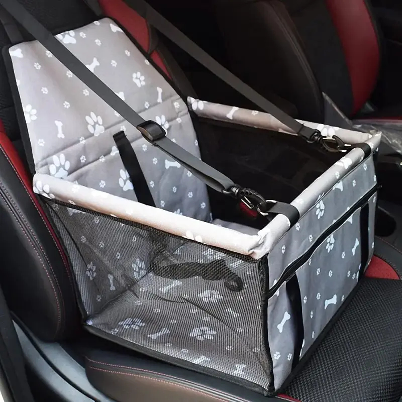 Asiento para mascotas en auto