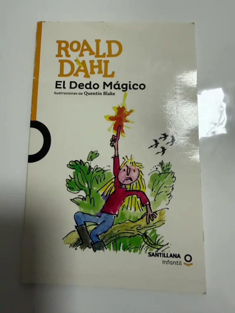 Libro El Dedo Mágico Roald Dahl - 1