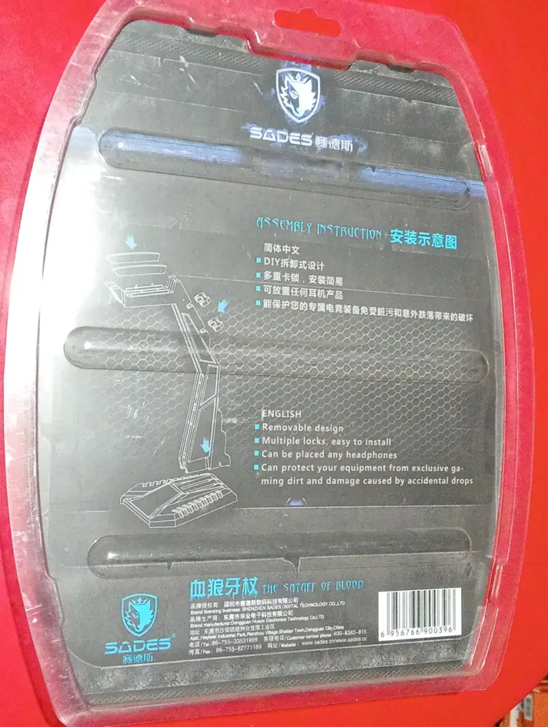 Soporte para audifonos - 2