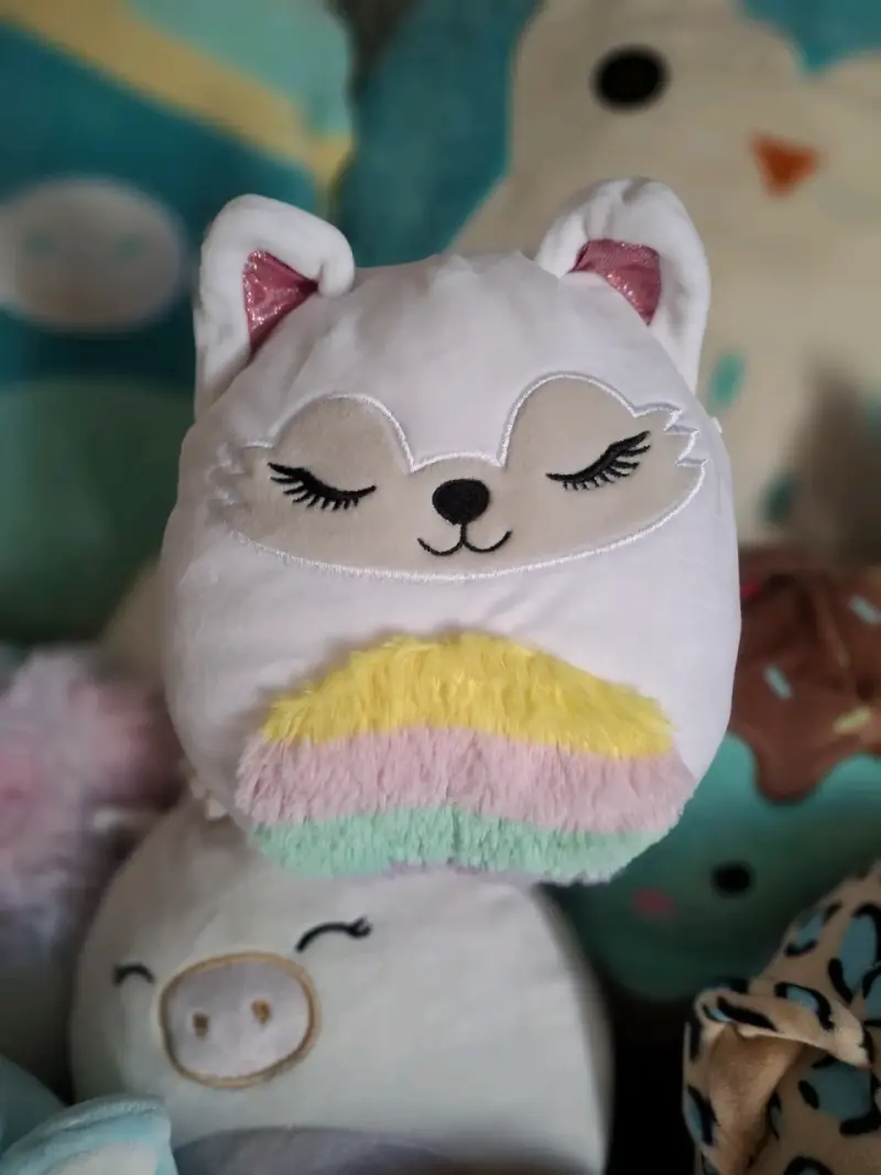 Peluche unicornio y zorro multicolor - 2