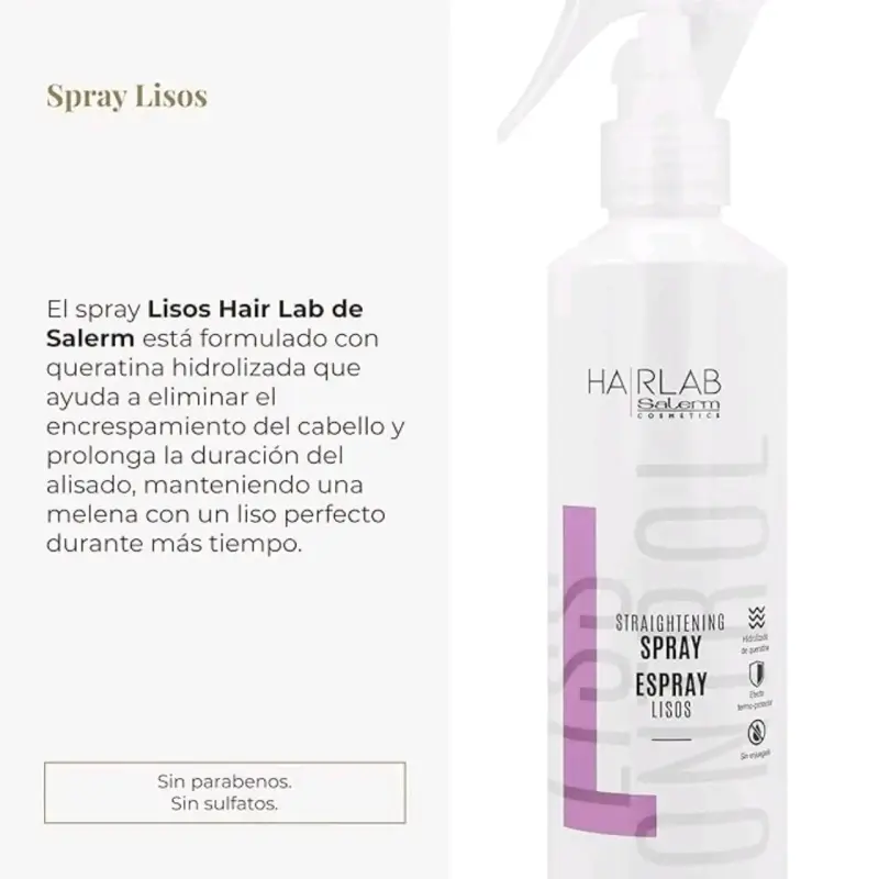 Spray alisador/protector termico HairLab 250 ml - 3