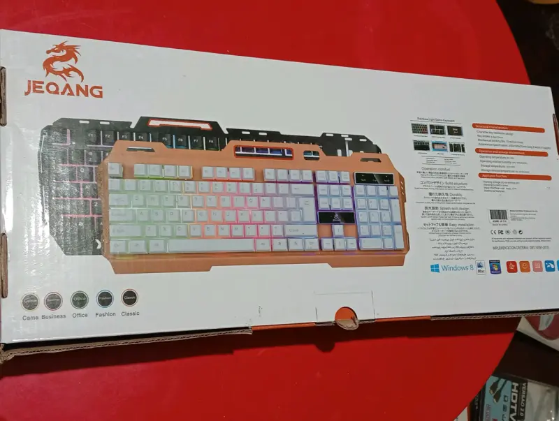 Teclado mecánico Jeqang JK-918 - 2