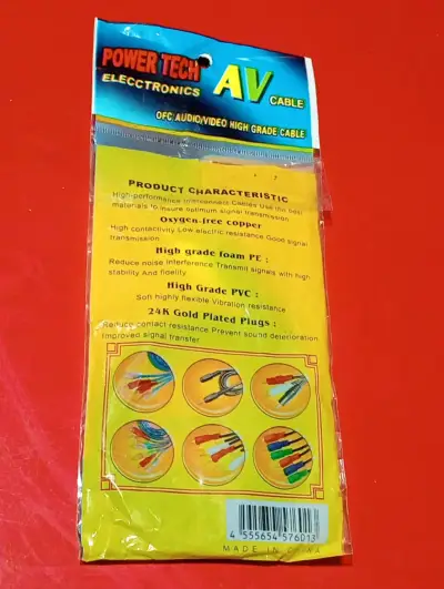 Cable AV Power Tech 1.5m - miniatura 2