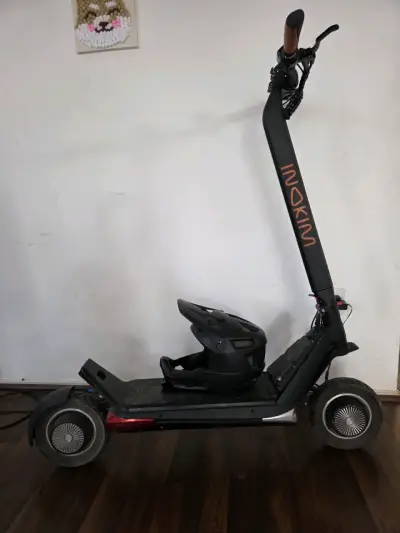 Scooter eléctrico Inokim oxo negro - miniatura 3